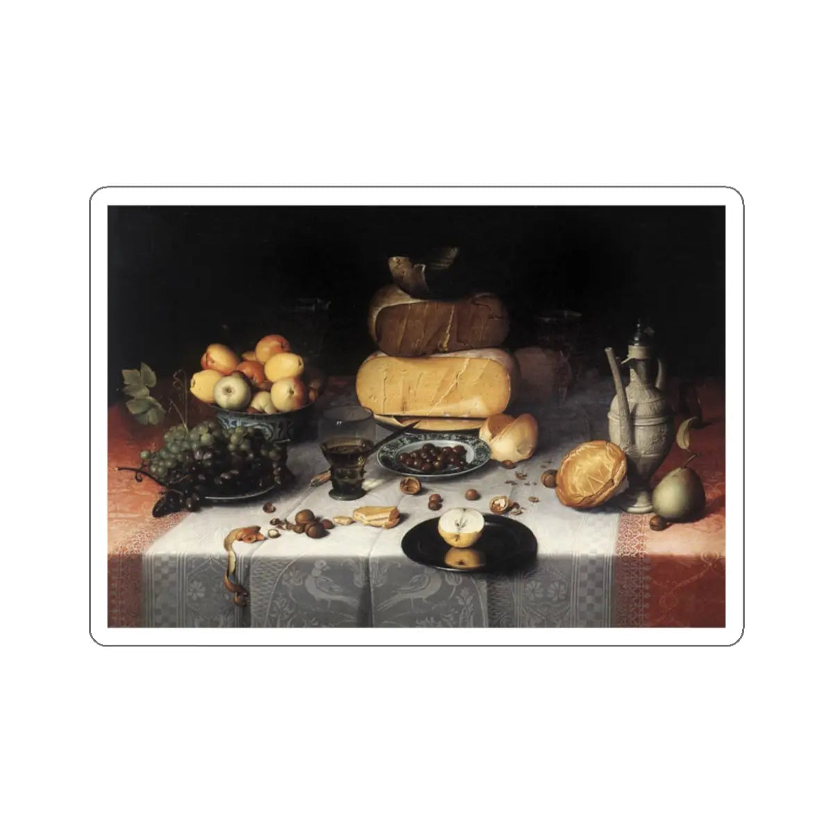 SKU:27972200180174950504 Sticker types:White Shape:Die-Cut Sizes:2" × 2"