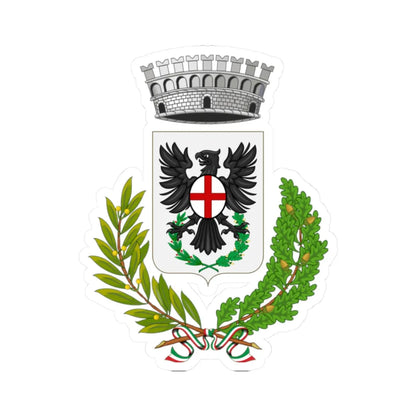 Laigueglia-Stemma (Italy) (Coat of Arms) STICKER Vinyl Kiss-Cut Decal 2 Inch White - The Sticker Space