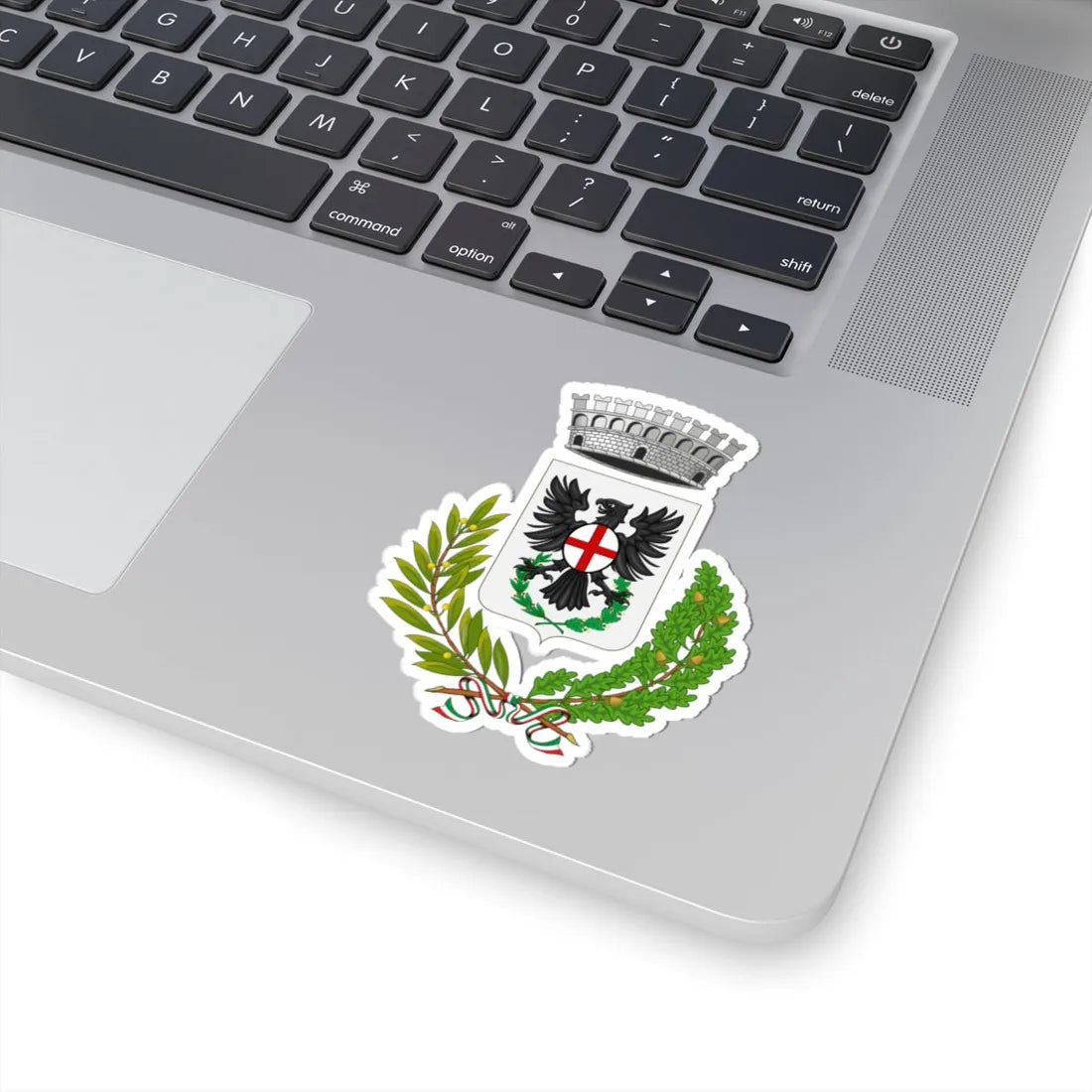 Laigueglia-Stemma (Italy) (Coat of Arms) STICKER Vinyl Kiss-Cut Decal - The Sticker Space
