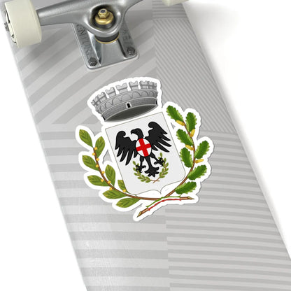 Laigueglia-Stemma Stile Waterbottle (Italy) (Coat of Arms) STICKER Vinyl Kiss-Cut Decal - The Sticker Space