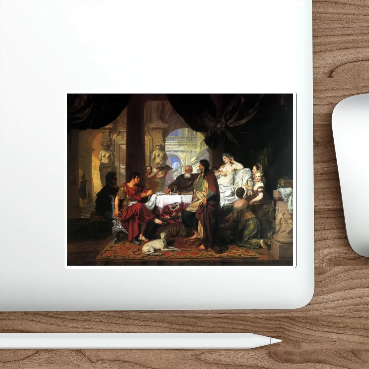 SKU:16295649649765829339 Sticker types:White Shape:Die-Cut Sizes:6" × 6"