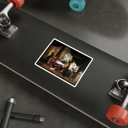 SKU:87368526051547579249 Sticker types:White Shape:Die-Cut Sizes:5" × 5"