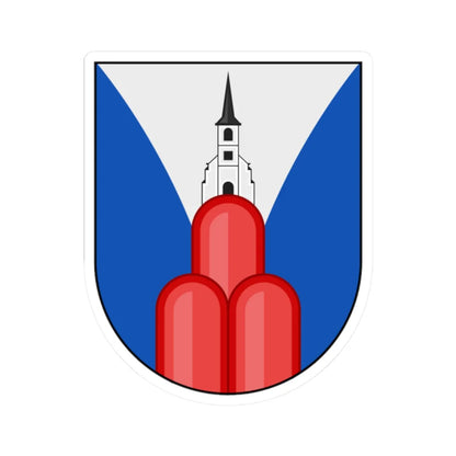 Laives-Stemma (Italy) (Coat of Arms) STICKER Vinyl Kiss-Cut Decal 2 Inch White - The Sticker Space