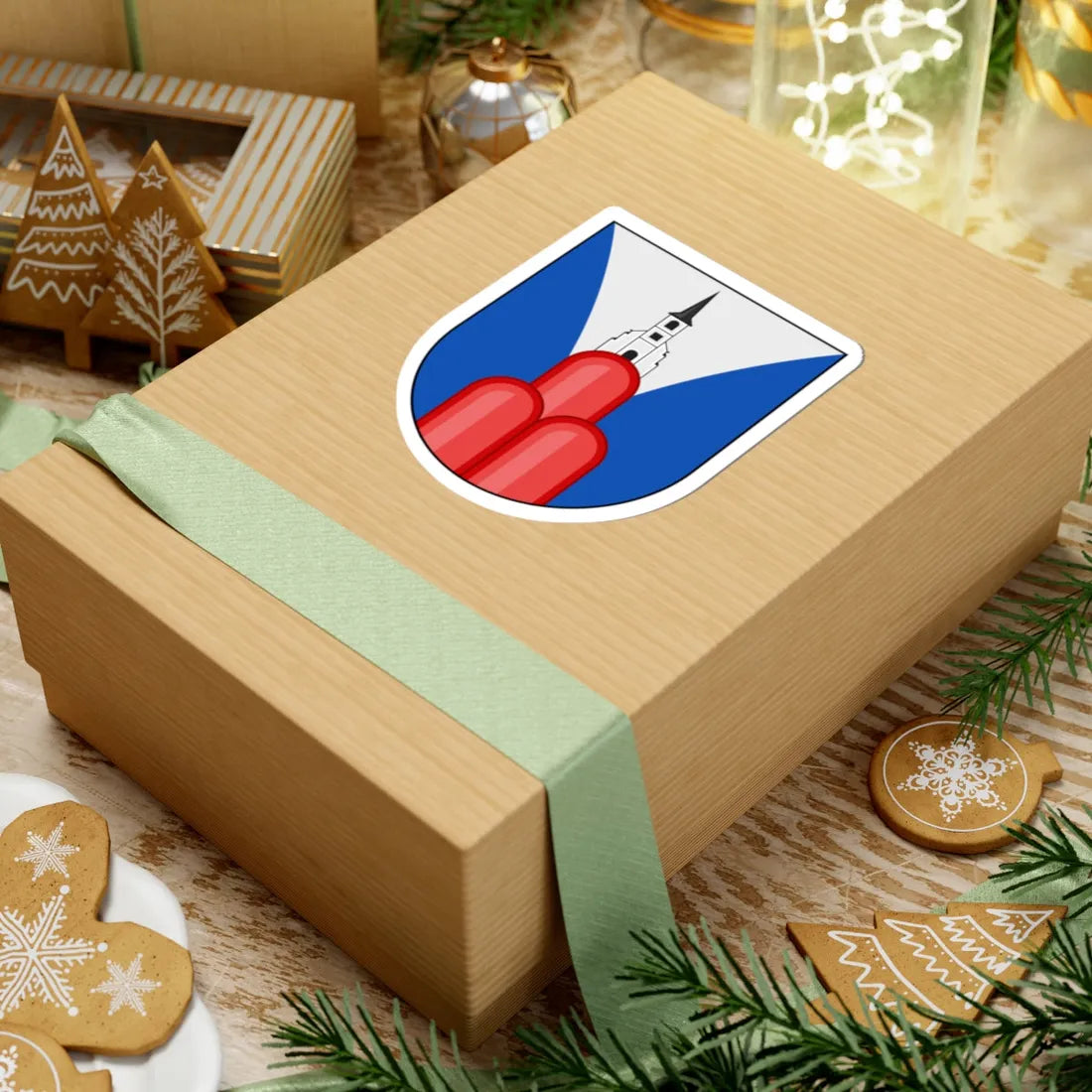 Laives-Stemma (Italy) (Coat of Arms) STICKER Vinyl Kiss-Cut Decal - The Sticker Space