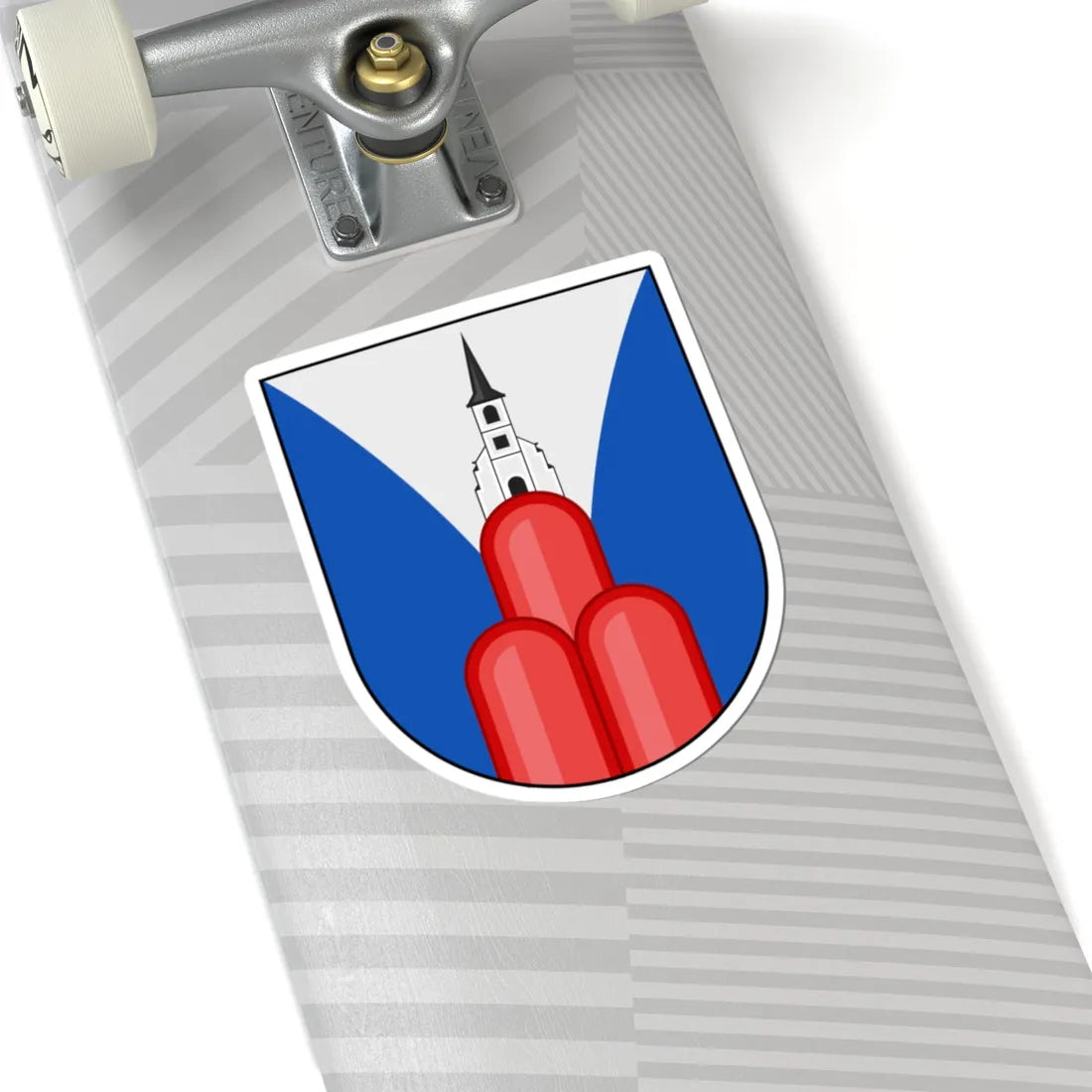 Laives-Stemma (Italy) (Coat of Arms) STICKER Vinyl Kiss-Cut Decal - The Sticker Space