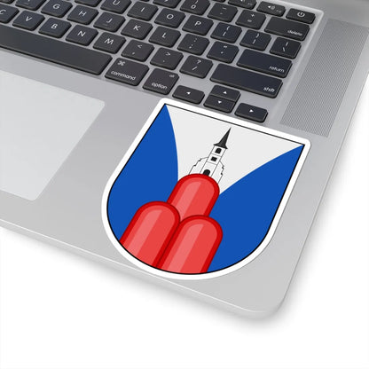 Laives-Stemma (Italy) (Coat of Arms) STICKER Vinyl Kiss-Cut Decal - The Sticker Space