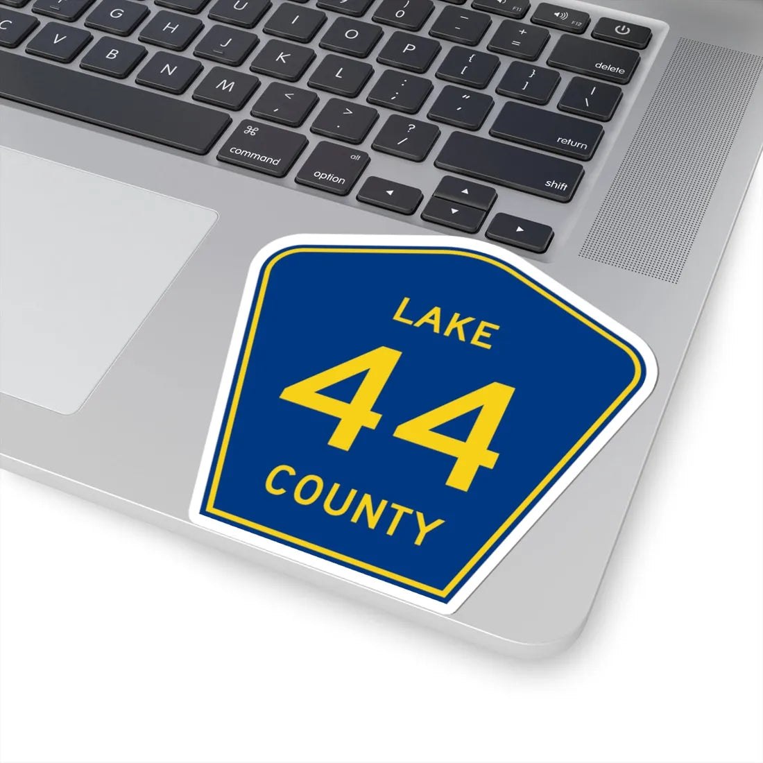 Lake County 44 (Florida) (Road Sign) STICKER Vinyl Kiss-Cut Decal - The Sticker Space