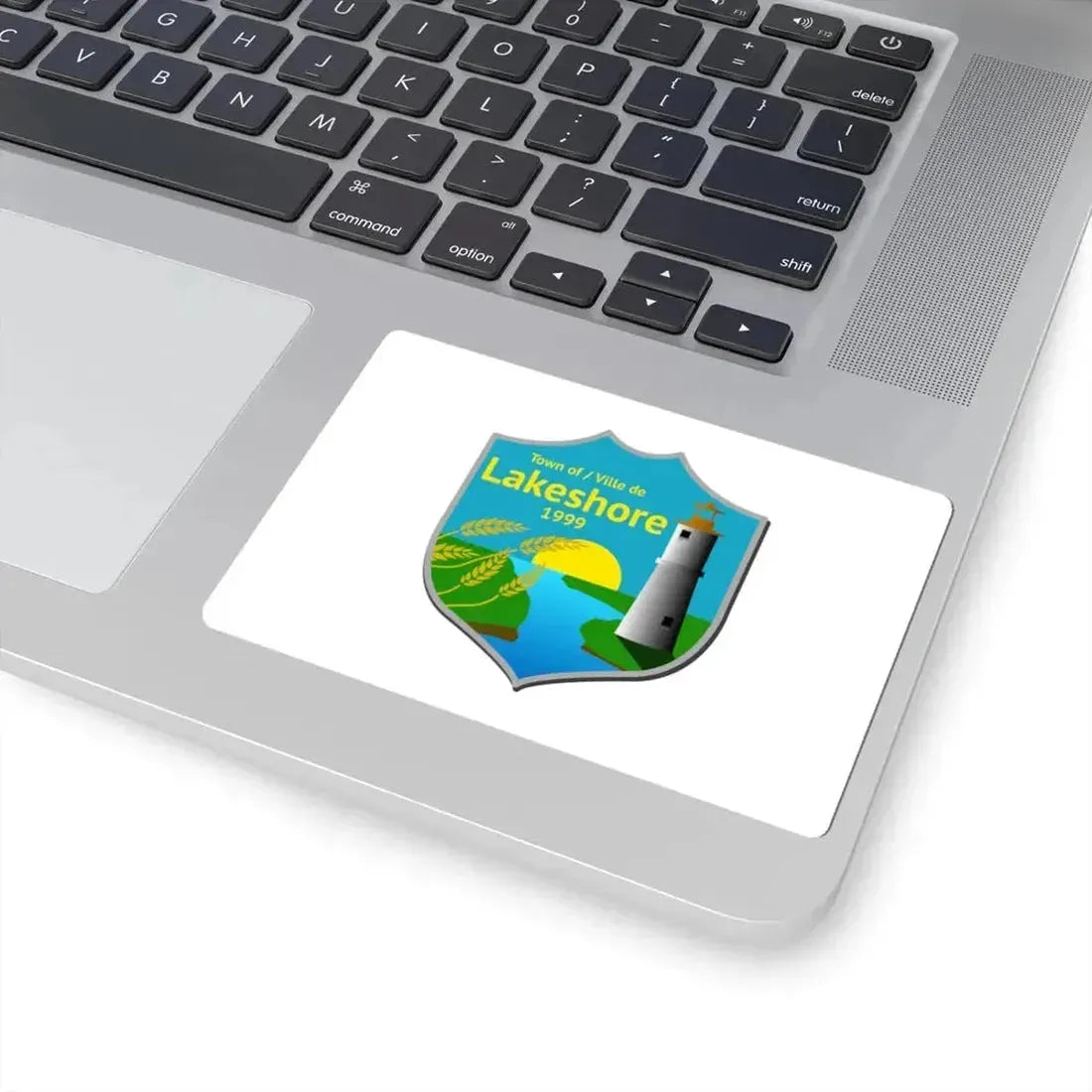 Lakeshore Ontario Flag (Canada) STICKER Vinyl Kiss-Cut Decal - The Sticker Space