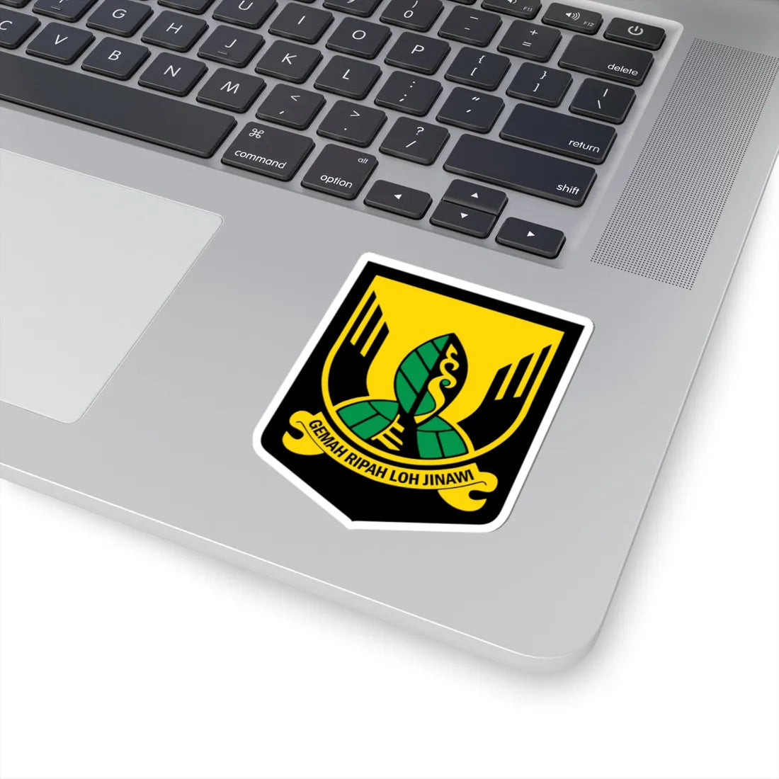 Lambang Kab Sukabumi (Indonesia) (Coat of Arms) STICKER Vinyl Kiss-Cut Decal - The Sticker Space