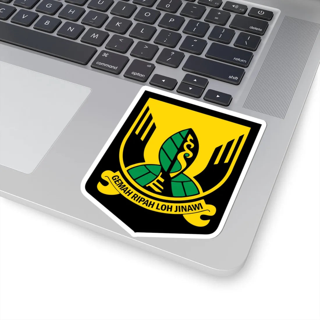 Lambang Kab Sukabumi (Indonesia) (Coat of Arms) STICKER Vinyl Kiss-Cut Decal - The Sticker Space