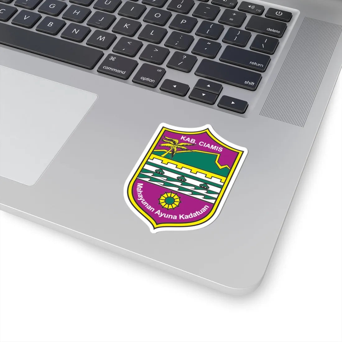 LAMBANG KABUPATEN CIAMIS (Indonesia) (Coat of Arms) STICKER Vinyl Kiss-Cut Decal - The Sticker Space