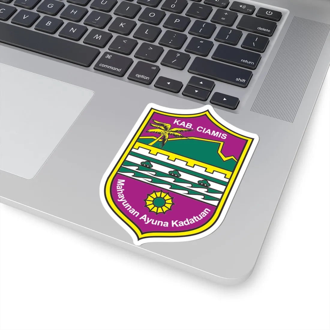 LAMBANG KABUPATEN CIAMIS (Indonesia) (Coat of Arms) STICKER Vinyl Kiss-Cut Decal - The Sticker Space