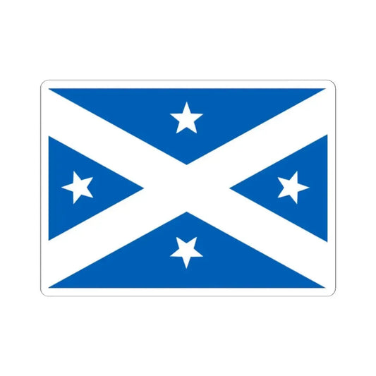 Lambing Flat riots flag alternate (Australia) STICKER Vinyl Kiss-Cut Decal 2 Inch White - The Sticker Space