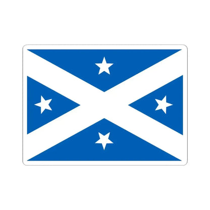 Lambing Flat riots flag alternate (Australia) STICKER Vinyl Kiss-Cut Decal 3 Inch White - The Sticker Space