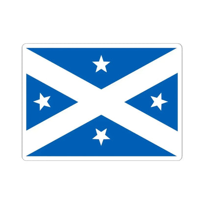 Lambing Flat riots flag alternate (Australia) STICKER Vinyl Kiss-Cut Decal 4 Inch White - The Sticker Space