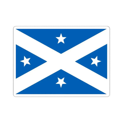 Lambing Flat riots flag alternate (Australia) STICKER Vinyl Kiss-Cut Decal 6 Inch White - The Sticker Space