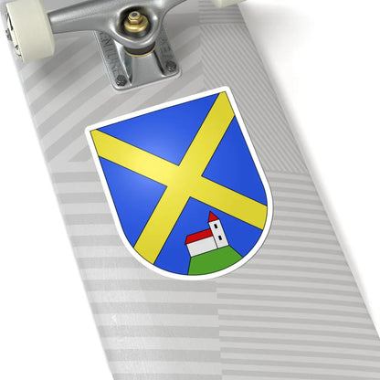 Lamone-coat of arms (Switzerland) (Coat of Arms) STICKER Vinyl Kiss-Cut Decal - The Sticker Space
