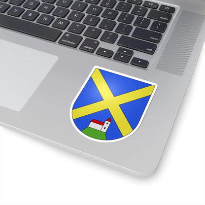 Lamone-coat of arms (Switzerland) (Coat of Arms) STICKER Vinyl Kiss-Cut Decal - The Sticker Space