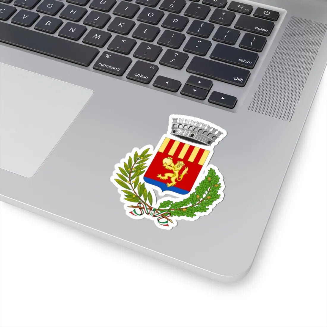 Lampedusa e Linosa-Stemma (Italy) (Coat of Arms) STICKER Vinyl Kiss-Cut Decal - The Sticker Space