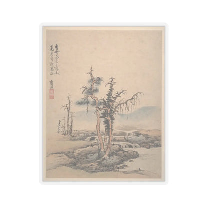 Lan Ying - Landscapes after Song and Yuan masters - 1642 v6 - STICKER Vinyl Kiss-Cut Decal