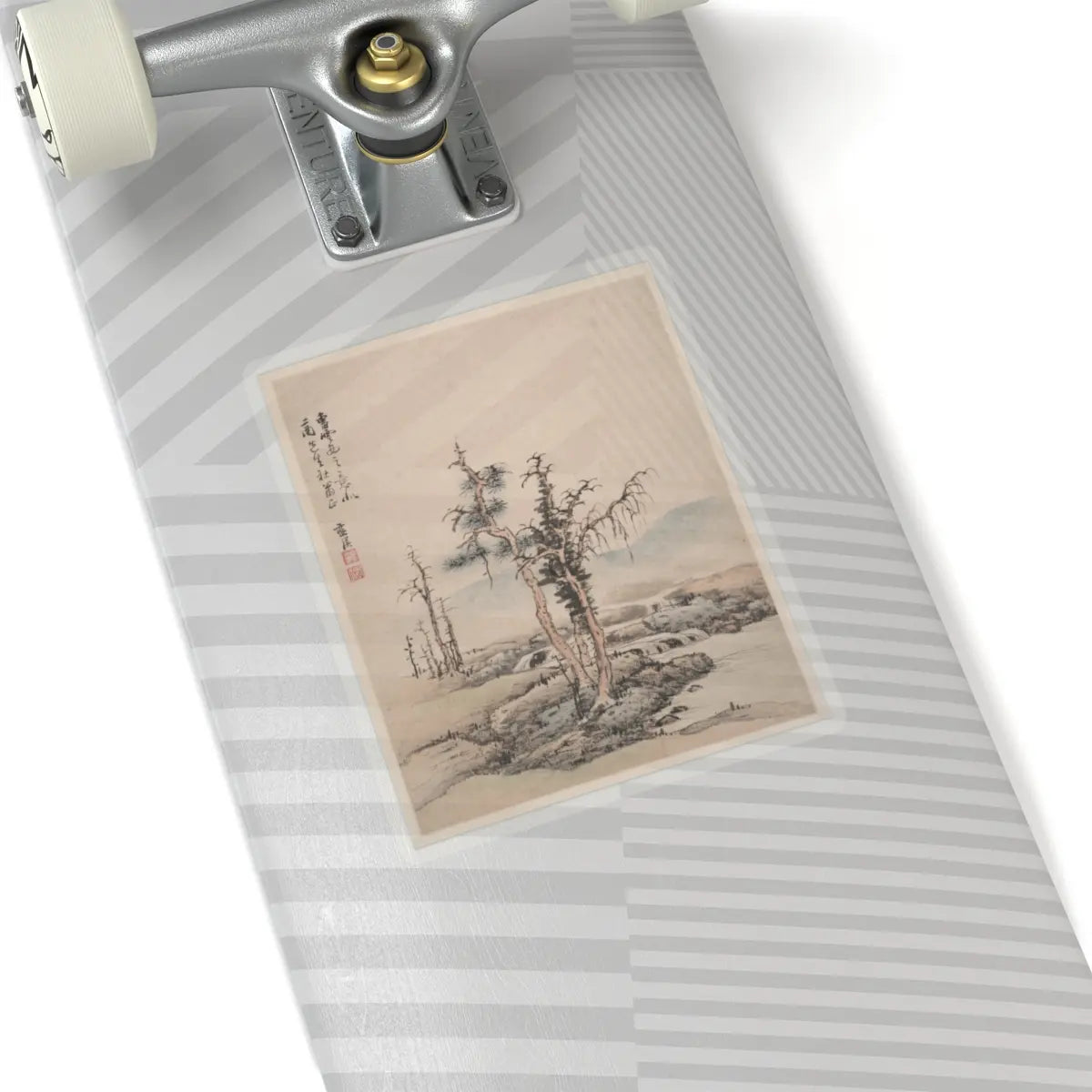 Lan Ying - Landscapes after Song and Yuan masters - 1642 v6 - STICKER Vinyl Kiss-Cut Decal