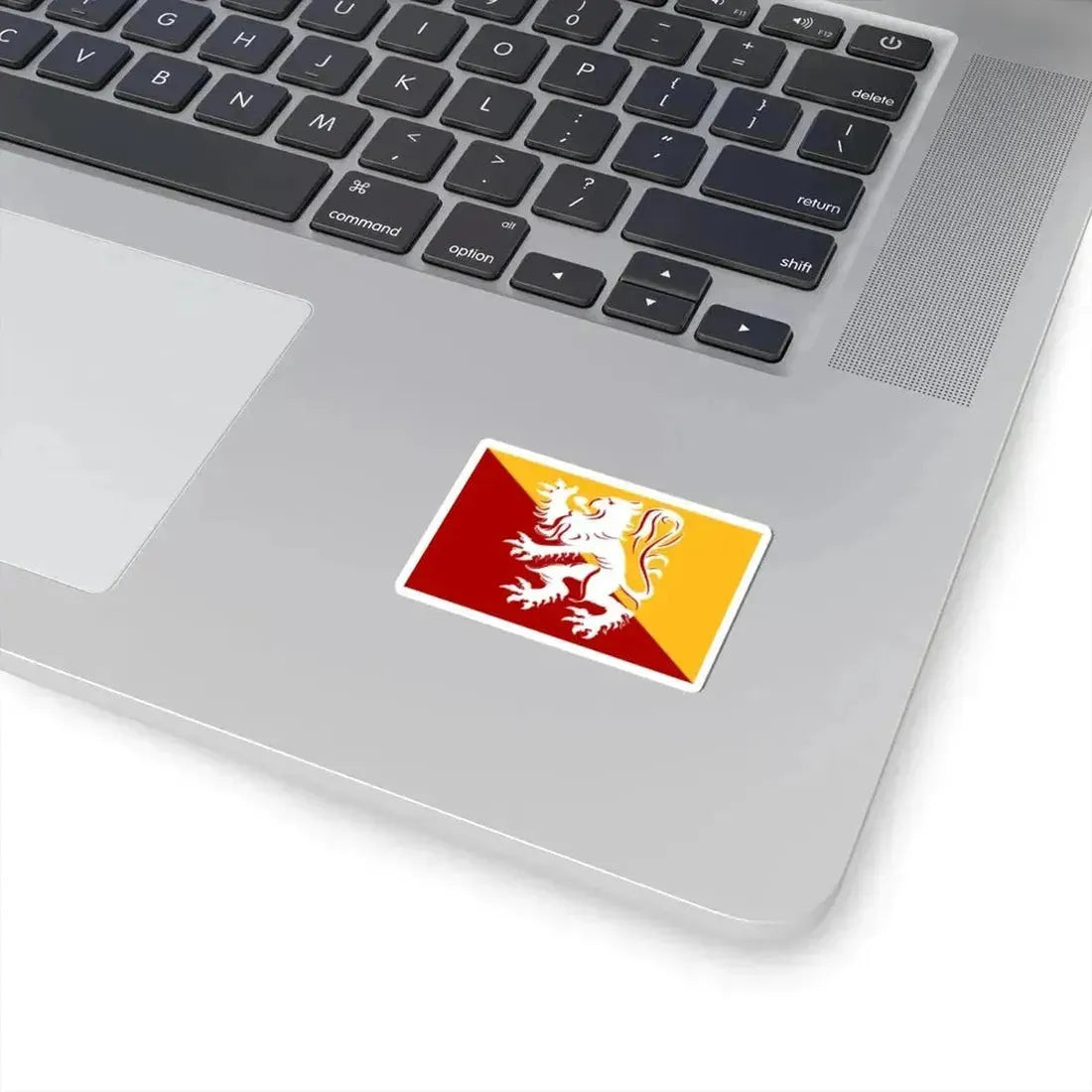 Lanaken vlag (Belgium) STICKER Vinyl Kiss-Cut Decal - The Sticker Space