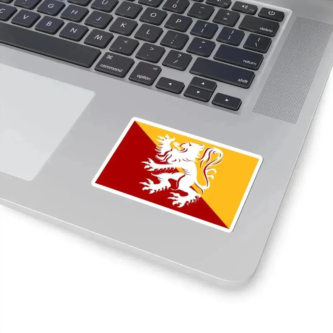 Lanaken vlag (Belgium) STICKER Vinyl Kiss-Cut Decal - The Sticker Space