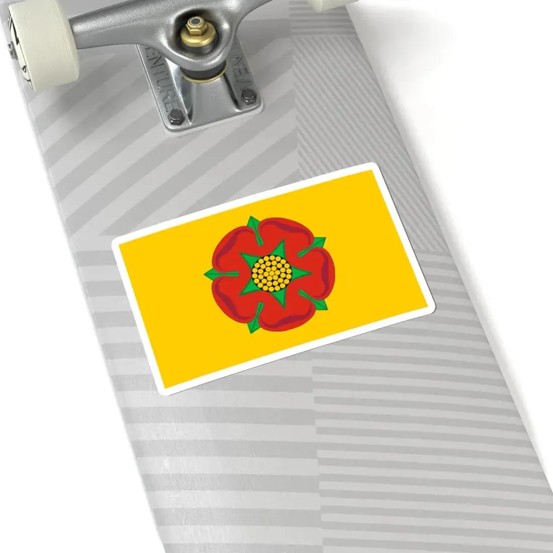 Lancashire County Flag (England) STICKER Vinyl Kiss-Cut Decal - The Sticker Space