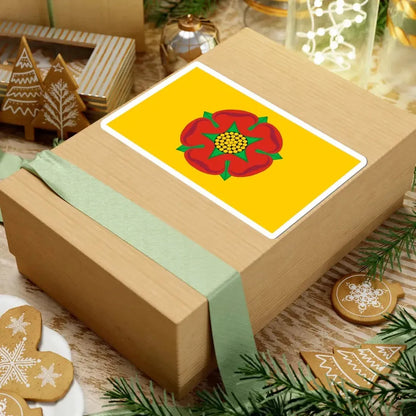 Lancashire County Flag (England) STICKER Vinyl Kiss-Cut Decal - The Sticker Space