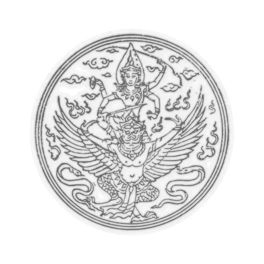 Lanchakon 1950 p. 55a (Thailand) STICKER Vinyl Kiss-Cut Decal 4 Inch Transparent - The Sticker Space