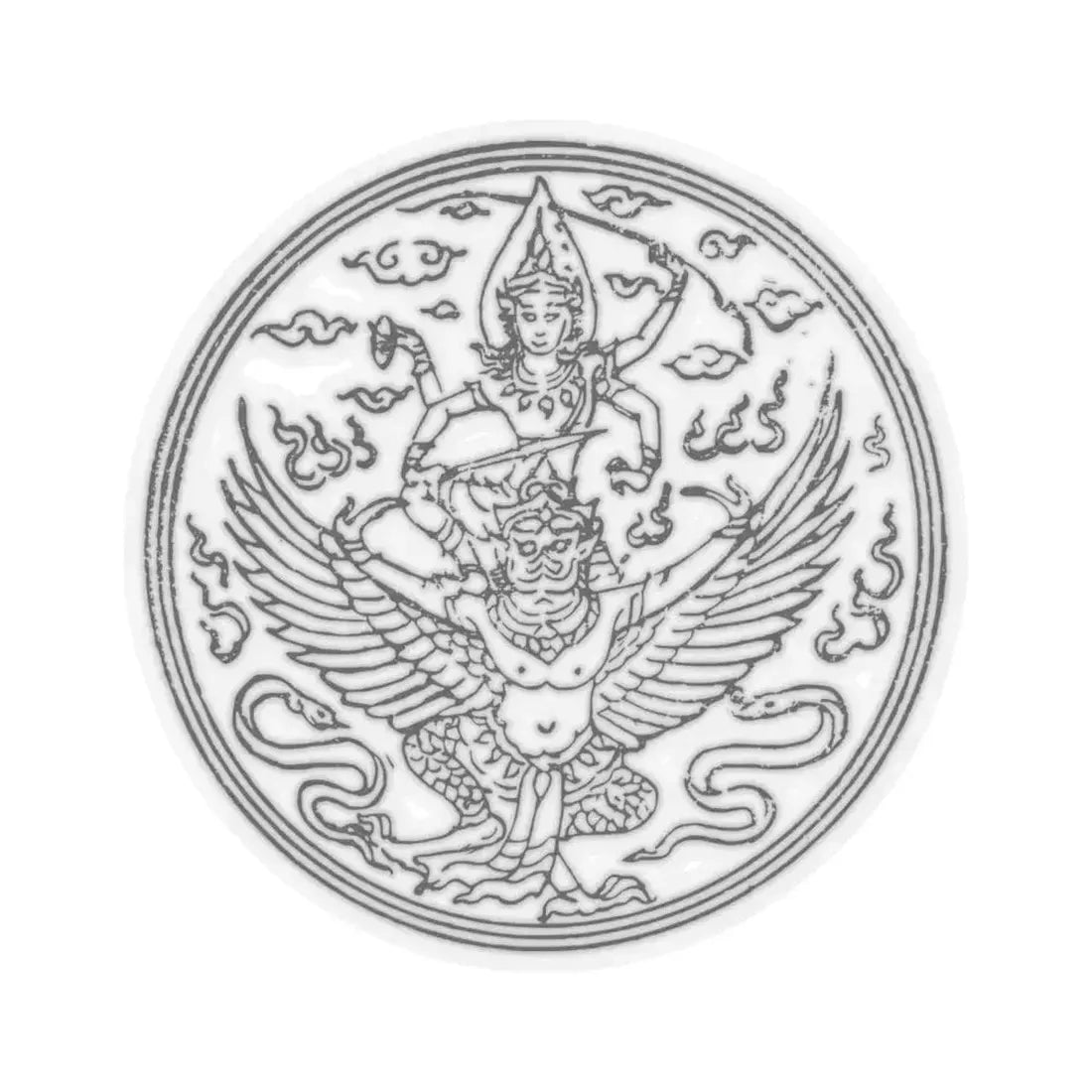 Lanchakon 1950 p. 55a (Thailand) STICKER Vinyl Kiss-Cut Decal 6 Inch Transparent - The Sticker Space