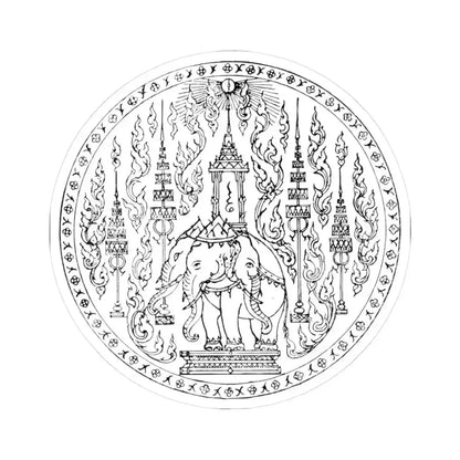 Lanchakon 1950 p. 59 (Thailand) STICKER Vinyl Kiss-Cut Decal 3 Inch White - The Sticker Space