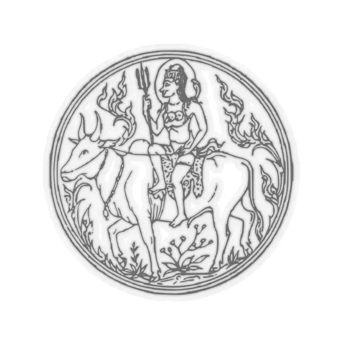 Lanchakon 1950 p. 65a (Thailand) STICKER Vinyl Kiss-Cut Decal 4 Inch Transparent - The Sticker Space