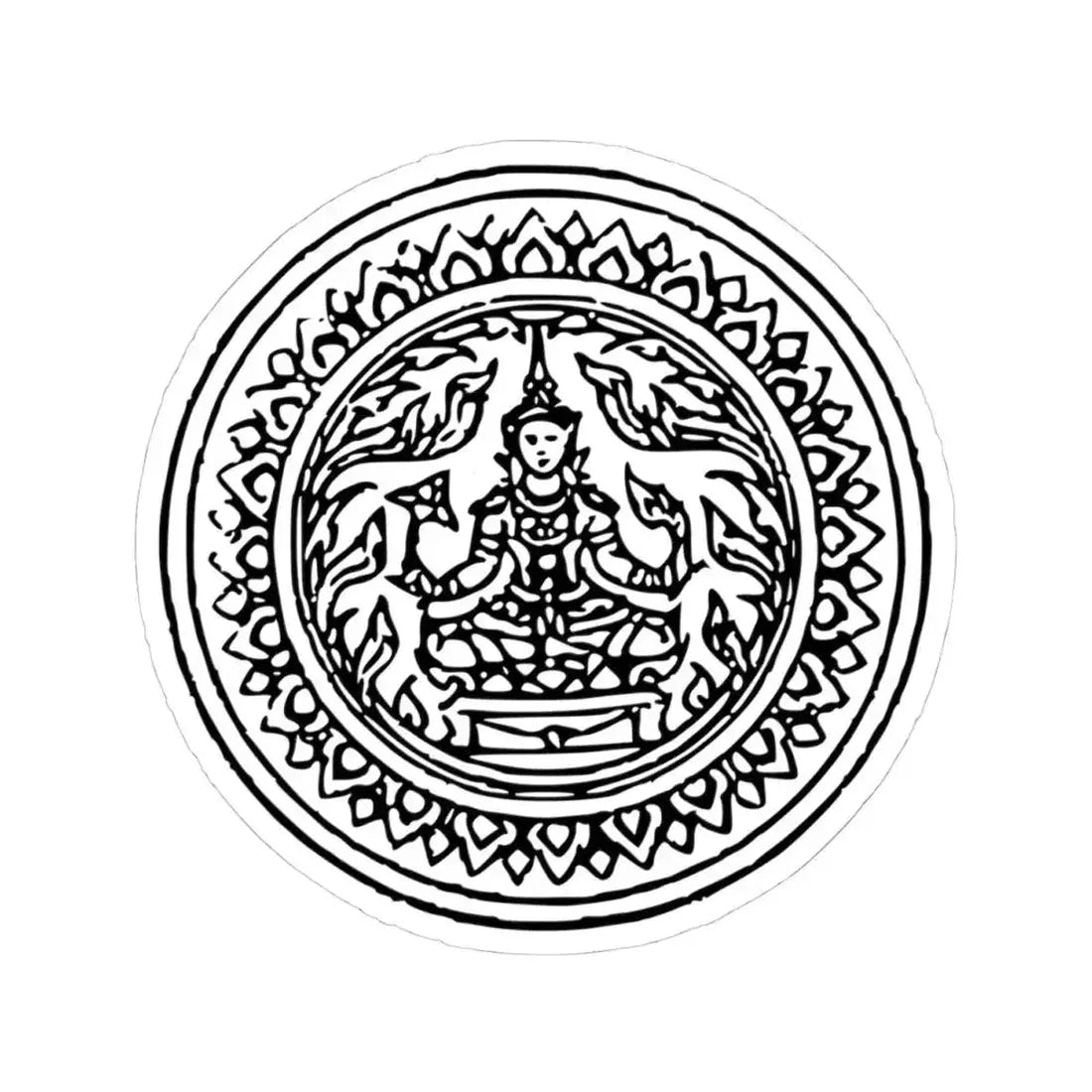 Lanchakon 1950 p. 69a (Thailand) STICKER Vinyl Kiss-Cut Decal 4 Inch White - The Sticker Space