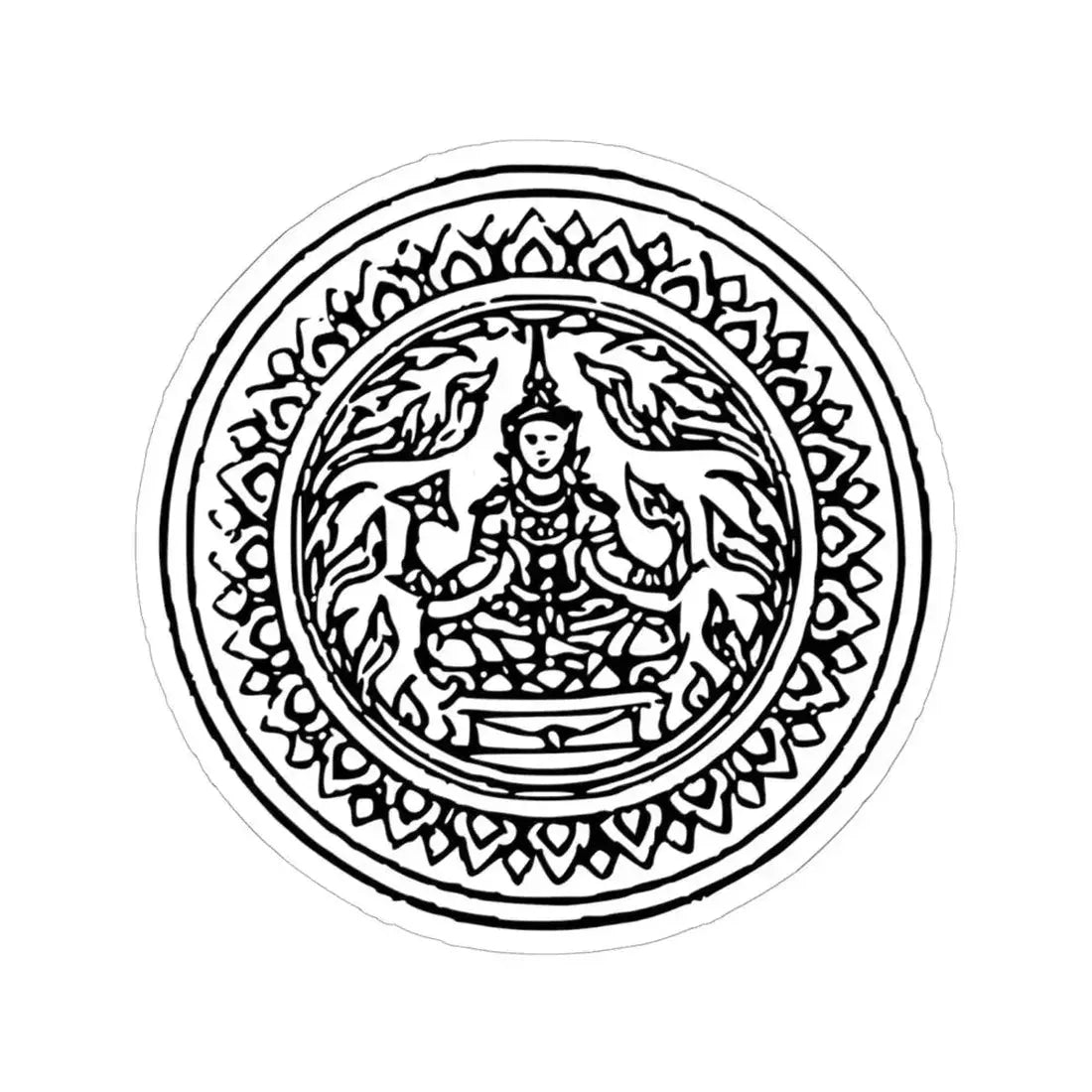 Lanchakon 1950 p. 69a (Thailand) STICKER Vinyl Kiss-Cut Decal 6 Inch White - The Sticker Space