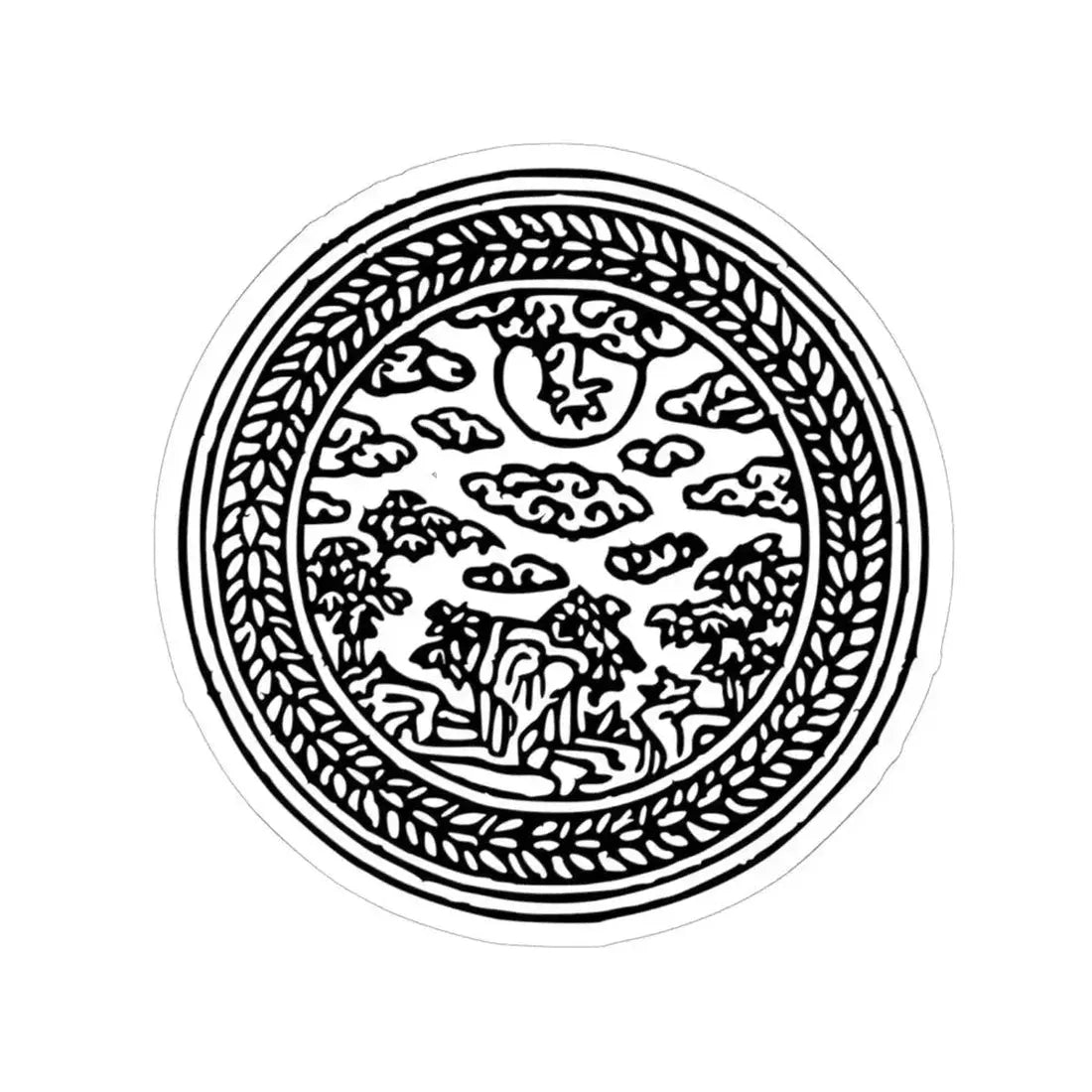 Lanchakon 1950 p. 72a (Thailand) STICKER Vinyl Kiss-Cut Decal 6 Inch White - The Sticker Space