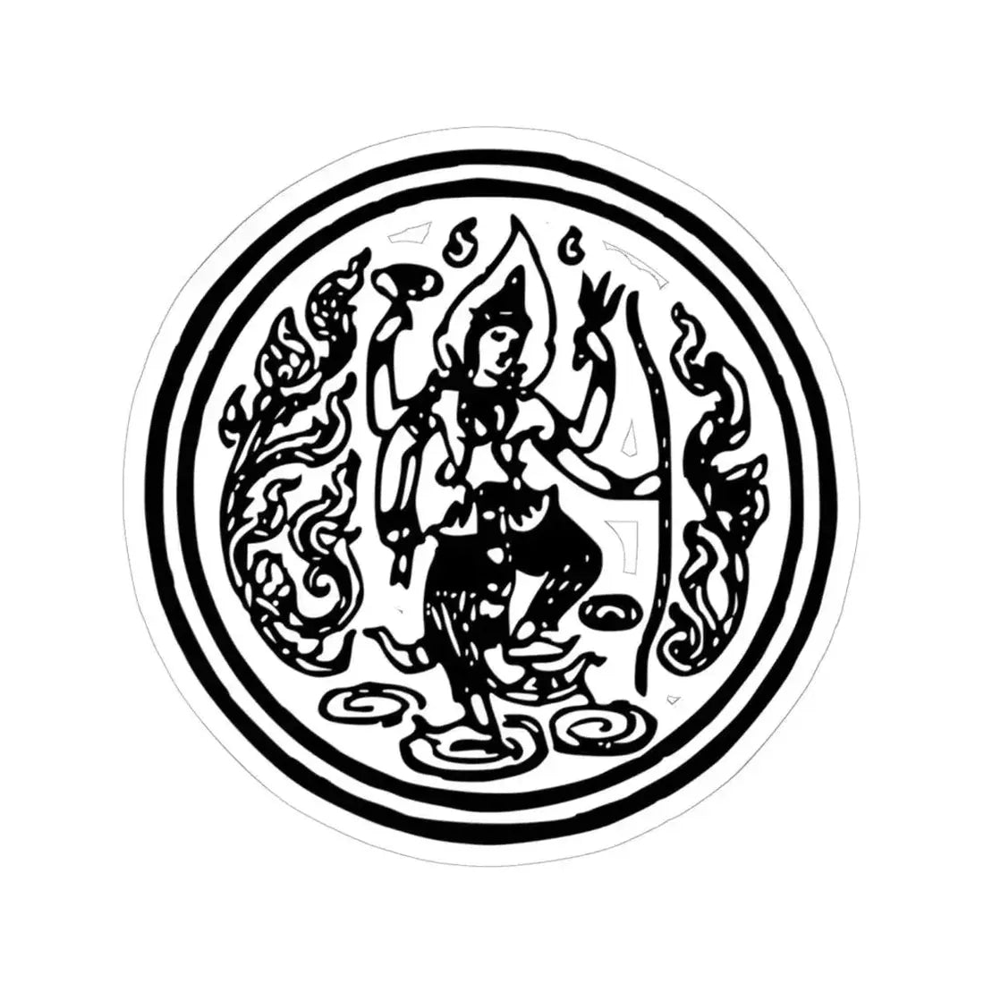 Lanchakon 1950 p. 72c (Thailand) STICKER Vinyl Kiss-Cut Decal 6 Inch White - The Sticker Space