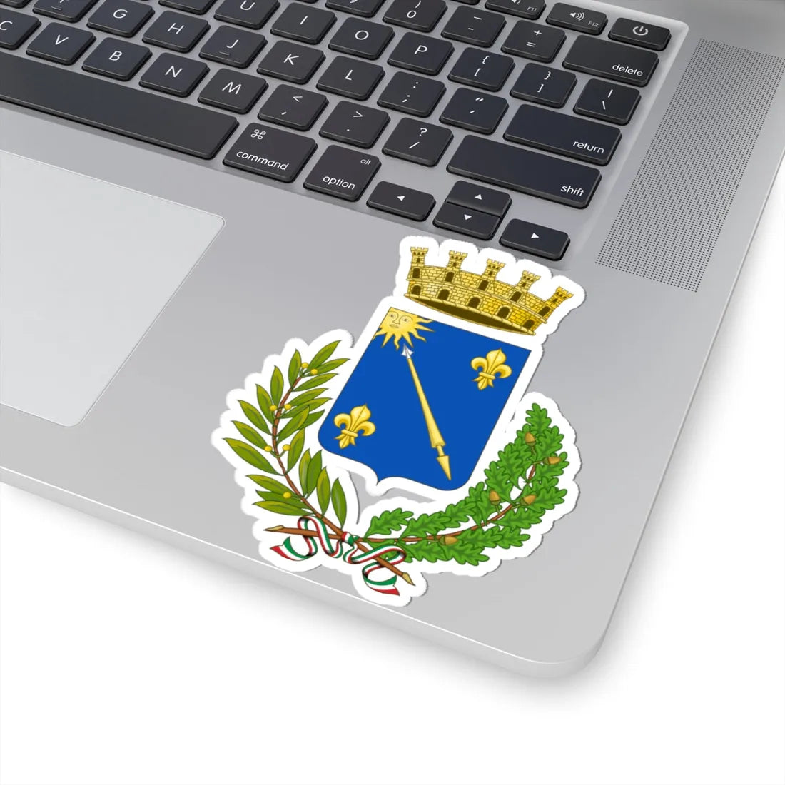 Lanciano-Stemma (Italy) (Coat of Arms) STICKER Vinyl Kiss-Cut Decal - The Sticker Space