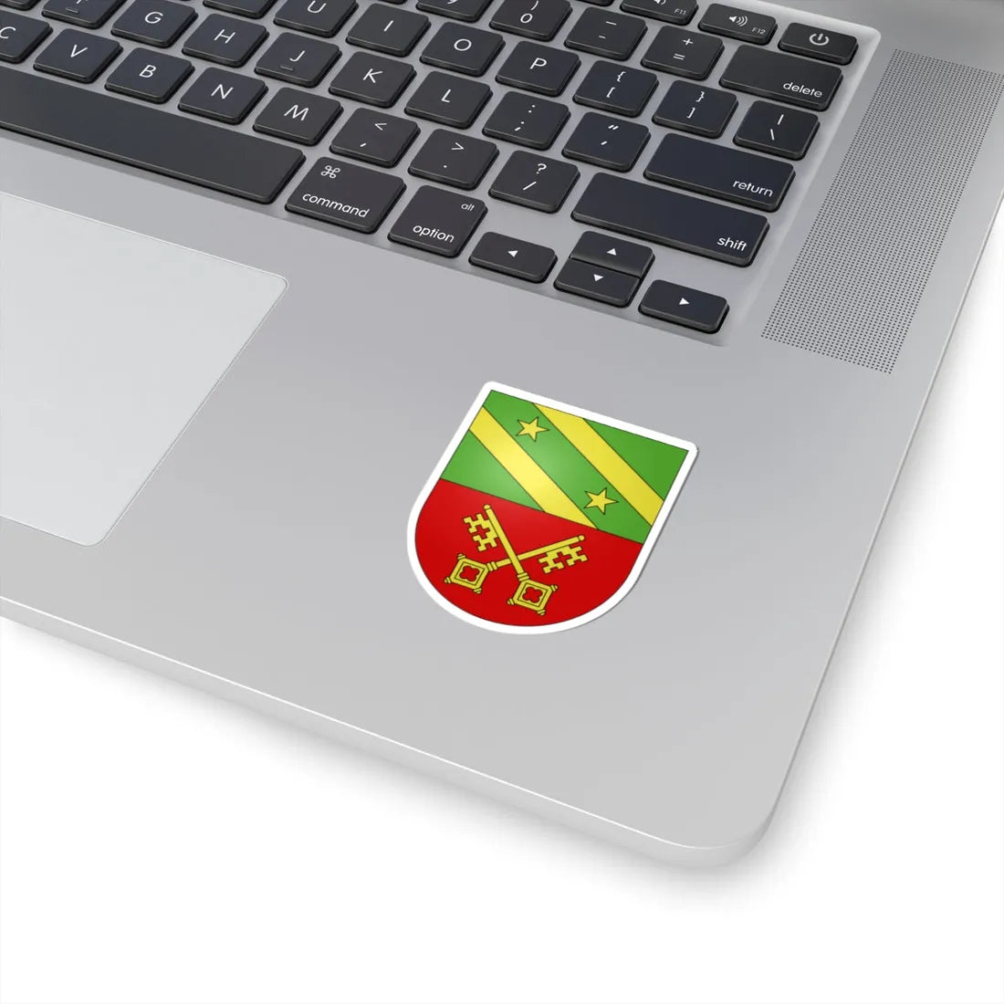 Lancy-coat of arms (Switzerland) (Coat of Arms) STICKER Vinyl Kiss-Cut Decal - The Sticker Space