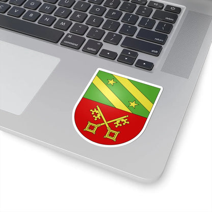 Lancy-coat of arms (Switzerland) (Coat of Arms) STICKER Vinyl Kiss-Cut Decal - The Sticker Space