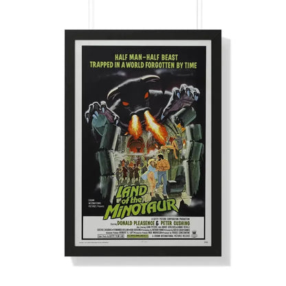 LAND OF THE MINOTAUR 1976 - Framed Movie Poster - The Sticker Space