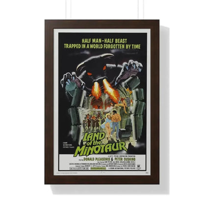 LAND OF THE MINOTAUR 1976 - Framed Movie Poster - The Sticker Space