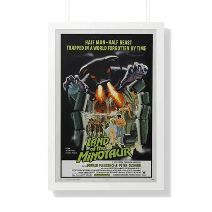 LAND OF THE MINOTAUR 1976 - Framed Movie Poster - The Sticker Space