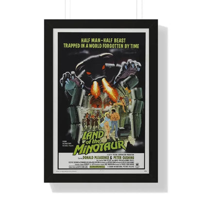LAND OF THE MINOTAUR 1976 - Framed Movie Poster - The Sticker Space