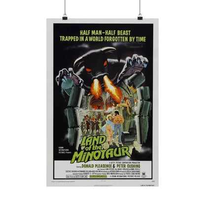 LAND OF THE MINOTAUR 1976 - Paper Movie Poster 16″ x 24″ Matte - The Sticker Space