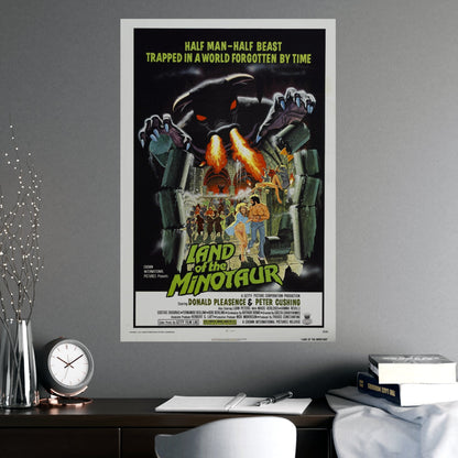 LAND OF THE MINOTAUR 1976 - Paper Movie Poster-The Sticker Space