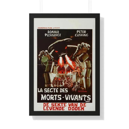 LAND OF THE MINOTAUR (BELGIAN) 1976 - Framed Movie Poster 20" x 30" Black - The Sticker Space