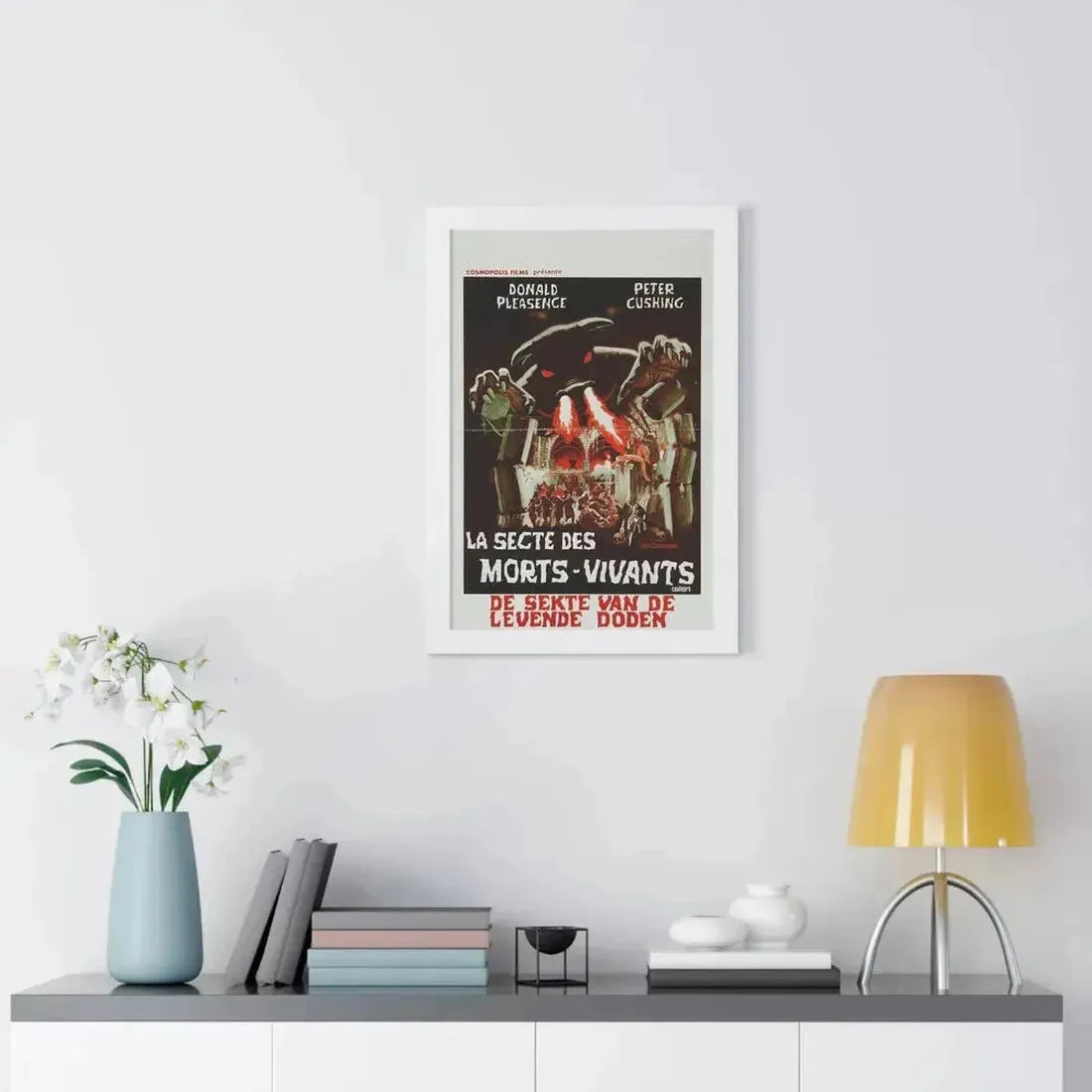 LAND OF THE MINOTAUR (BELGIAN) 1976 - Framed Movie Poster - The Sticker Space