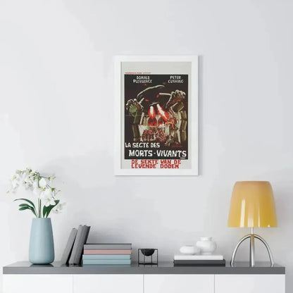 LAND OF THE MINOTAUR (BELGIAN) 1976 - Framed Movie Poster - The Sticker Space