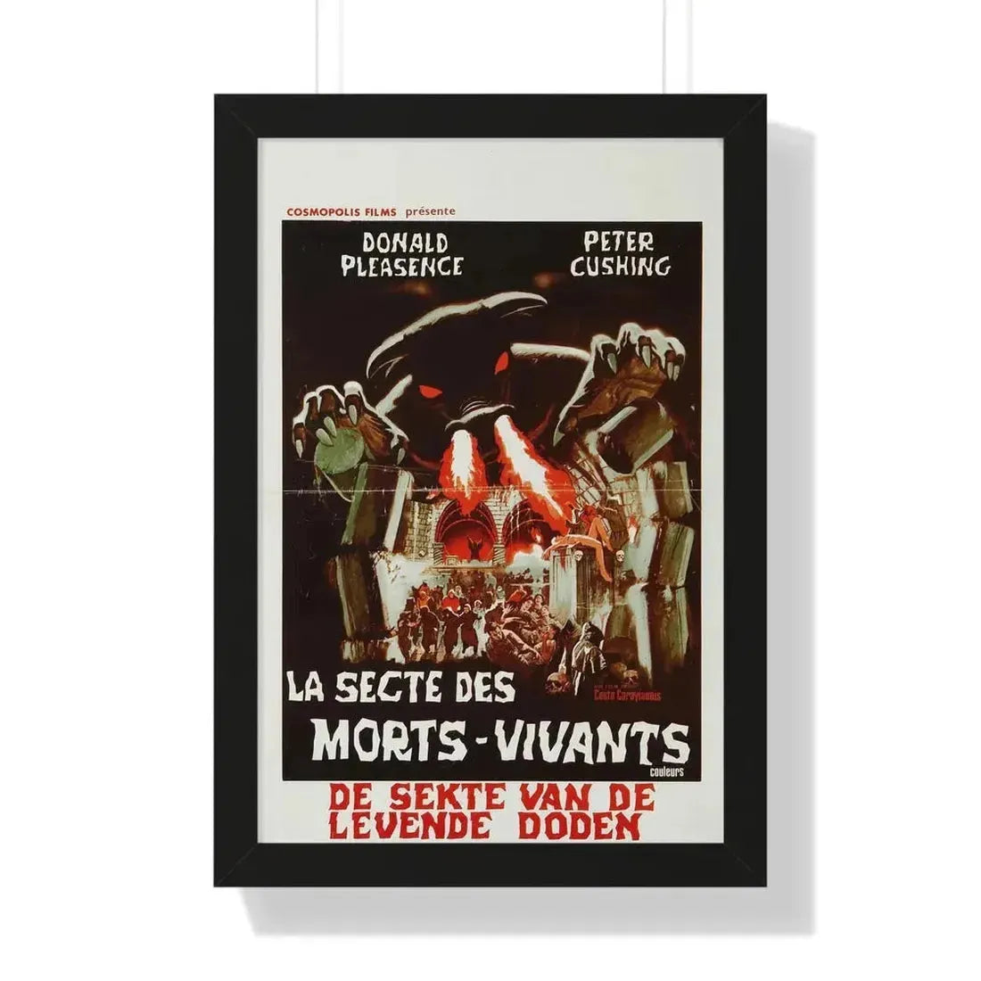 LAND OF THE MINOTAUR (BELGIAN) 1976 - Framed Movie Poster - The Sticker Space